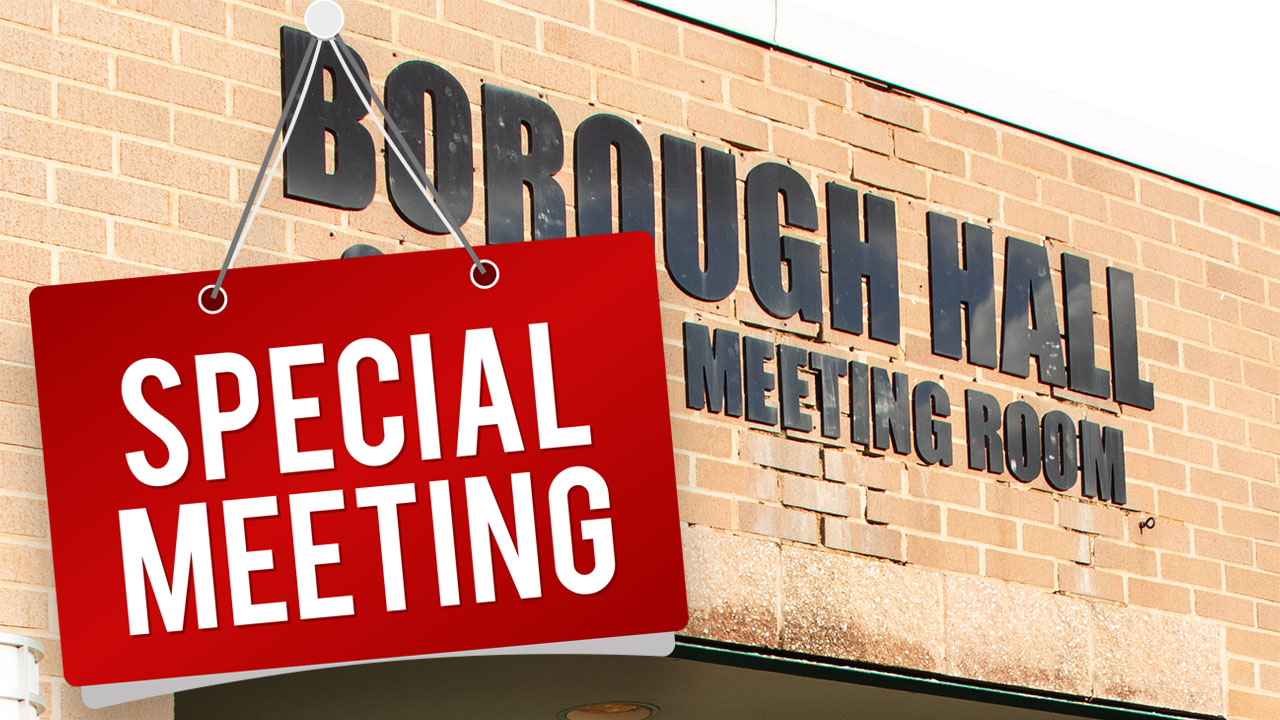 Special Council Meeting September 13 @ 4pm