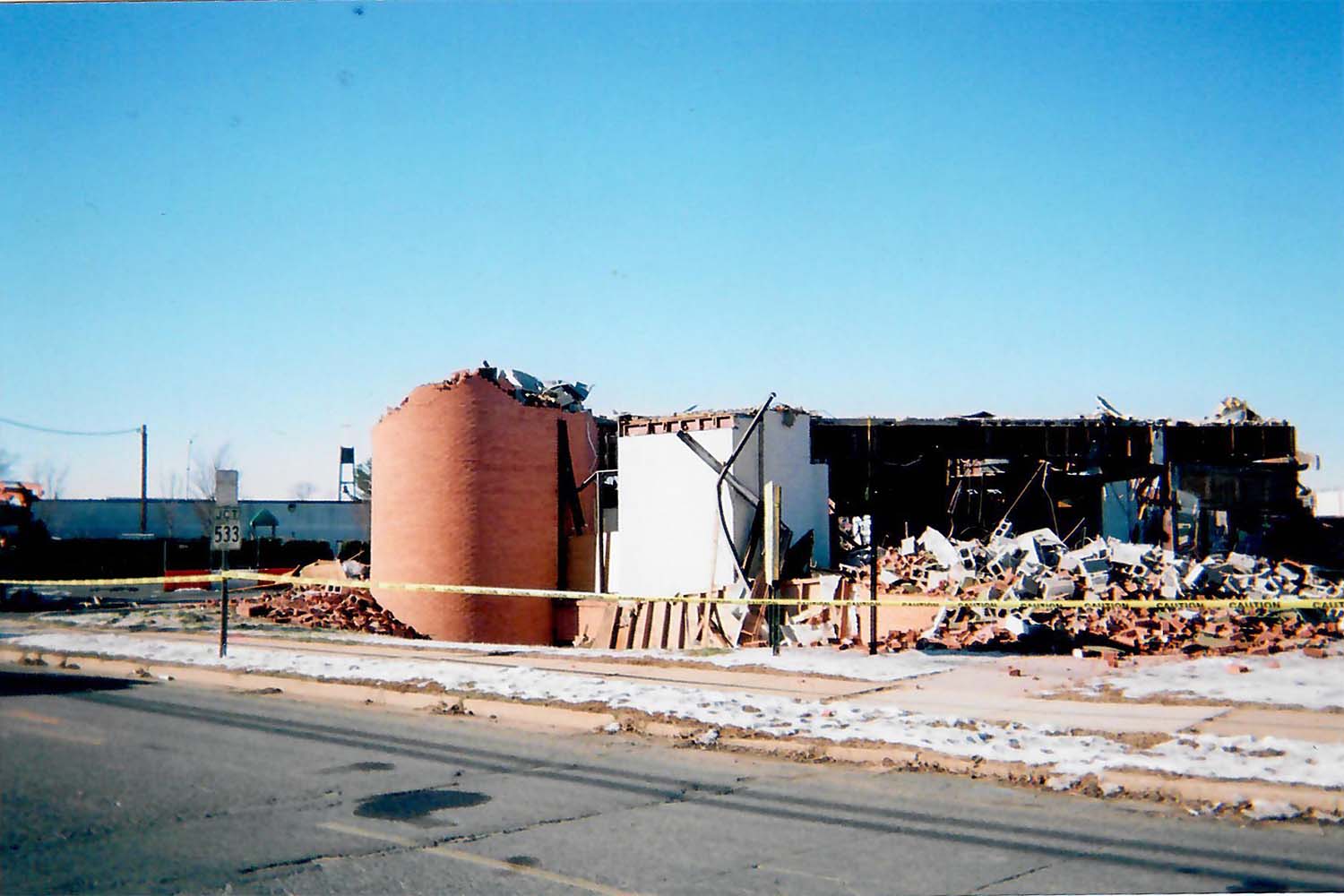 Rustic Mall - Bank Being Demolished