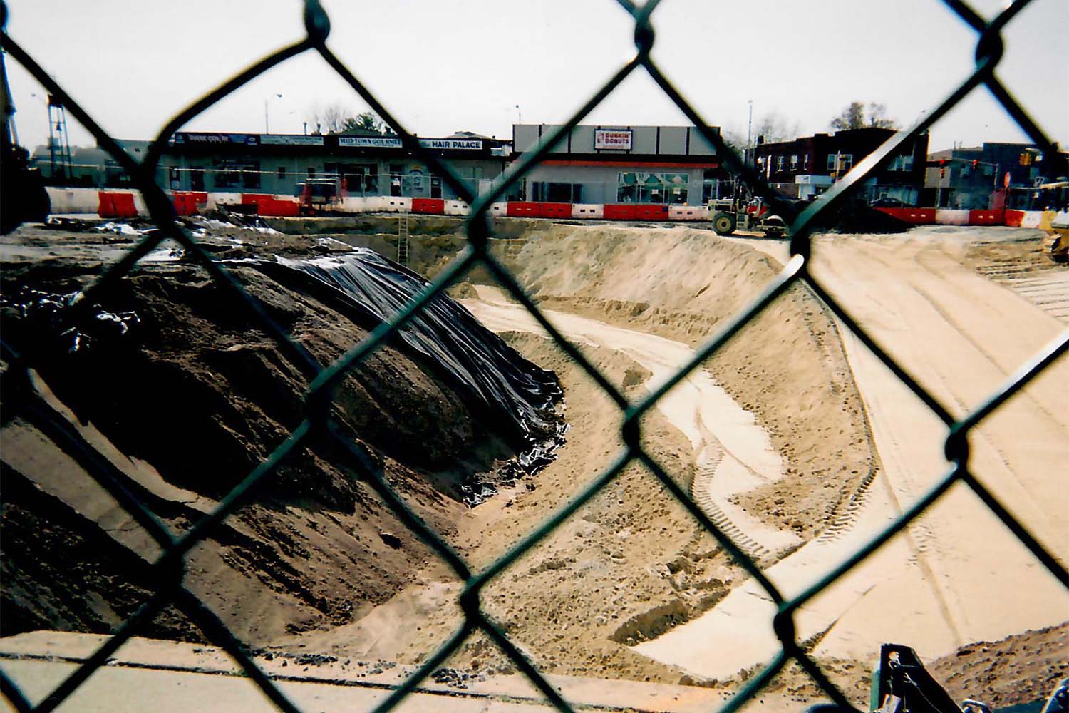 Rustic Mall Demolition - Digging Ground