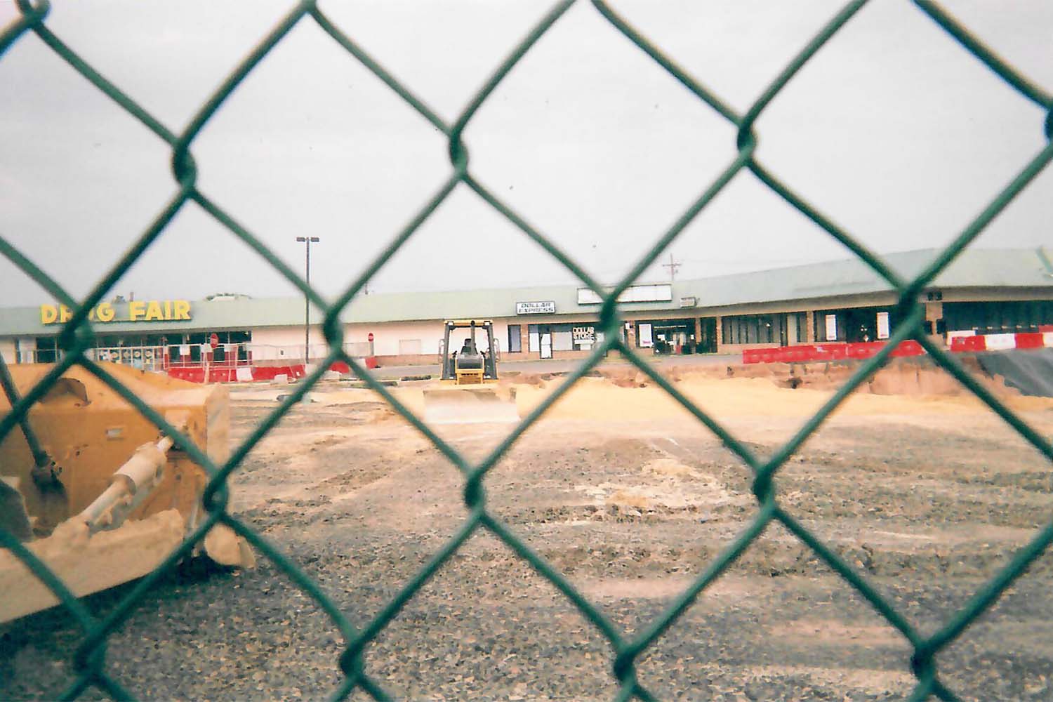 Rustic Mall Demolition - Drug Fair Side